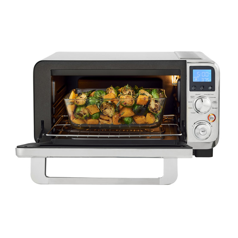 De'Longhi Small Convection Toaster Oven For Countertop With internal